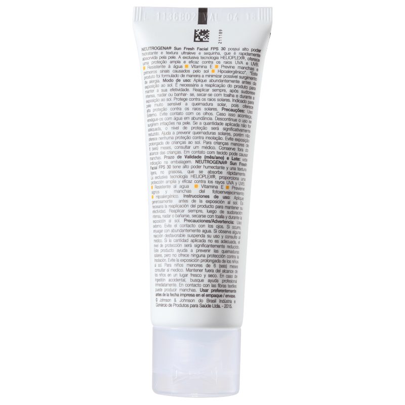 Neutrogena Sun Fresh FPS 30 - Protetor Solar Facial 50ml