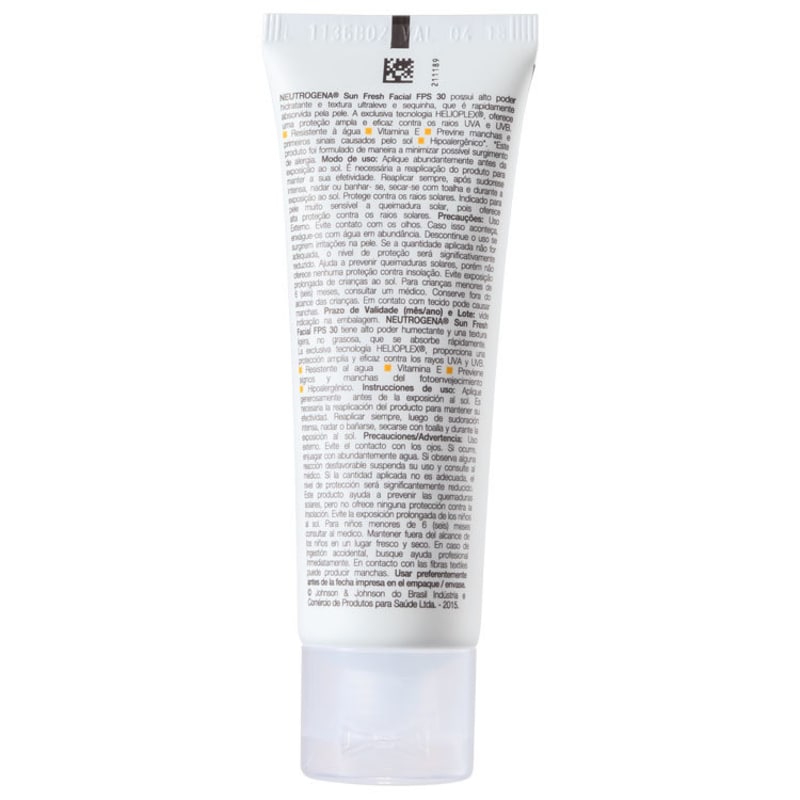 Neutrogena Sun Fresh FPS 30 - Protetor Solar Facial 50ml