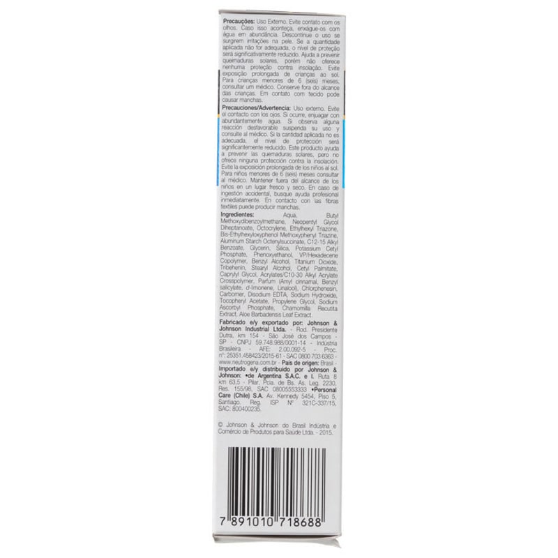 Neutrogena Sun Fresh FPS 30 - Protetor Solar Facial 50ml