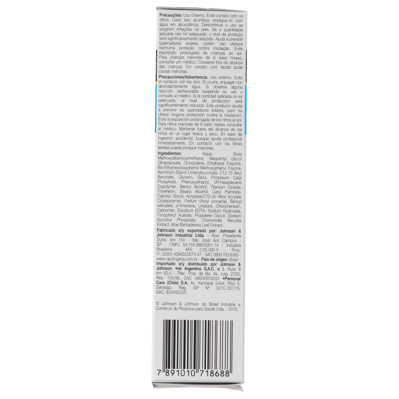 Neutrogena Sun Fresh FPS 30 - Protetor Solar Facial 50ml