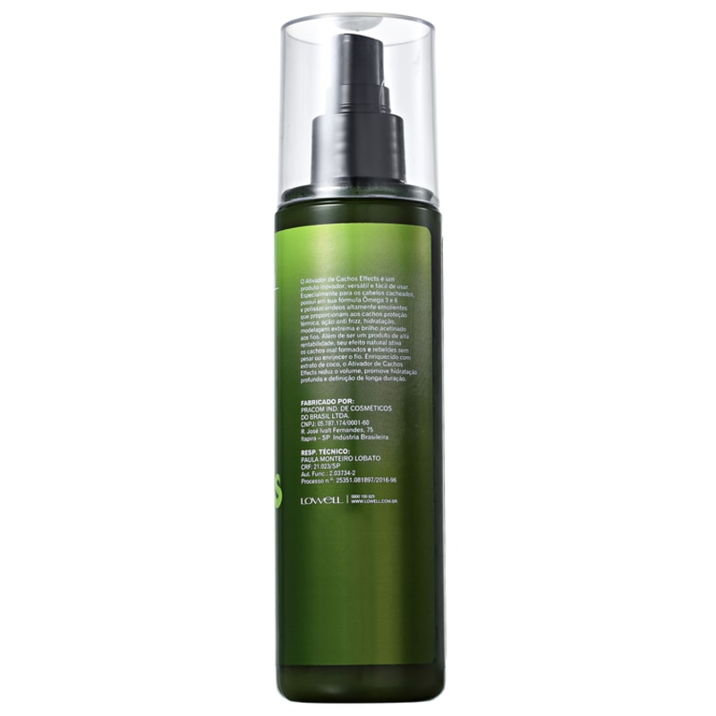 Lowell Effects Curls - Ativador de Cachos 200ml