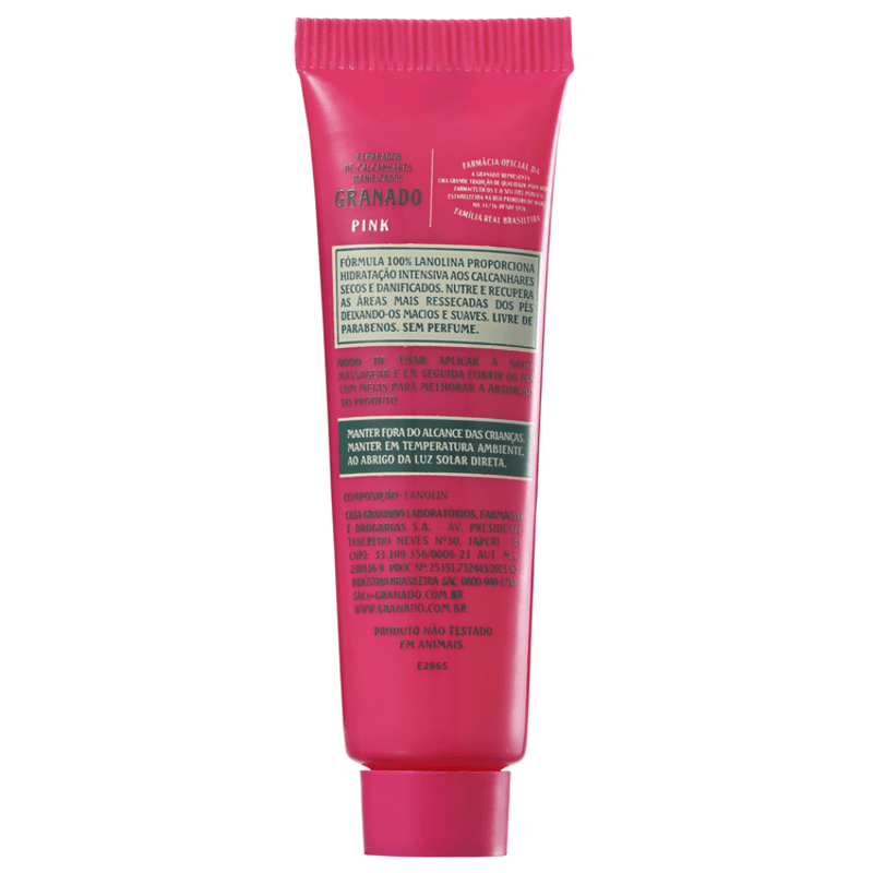 Granado Pink Reparador de Calcanhares Danificados - Creme para Pés 20g