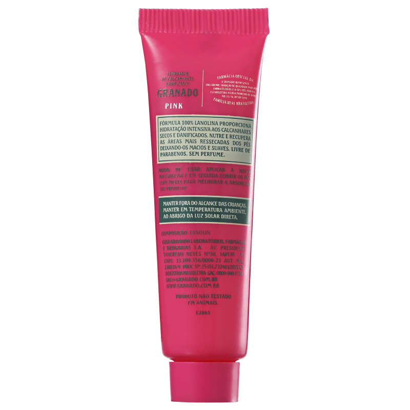 Granado Pink Reparador de Calcanhares Danificados - Creme para os Pés 20g