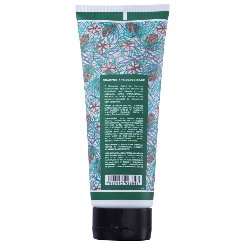 Phebo Mediterrâneo Cedro do Marrocos - Shampoo 200ml