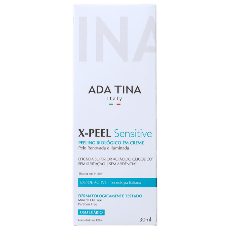 Ada Tina X-Peel Sensitive - Creme para Rugas e Anti-Idade 30ml