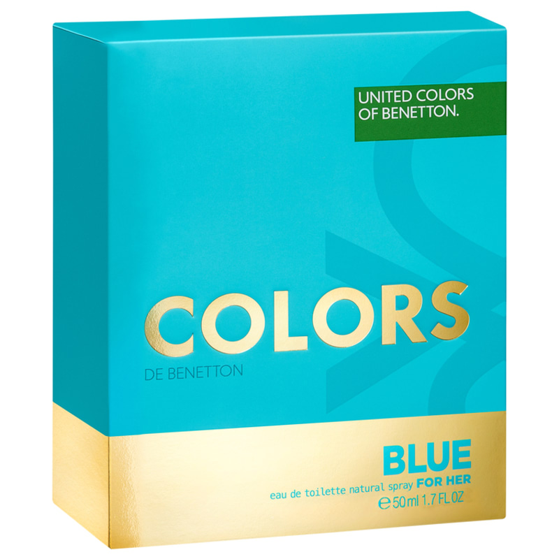Colors Blue Benetton Eau de Toilette - Perfume Feminino 50ml