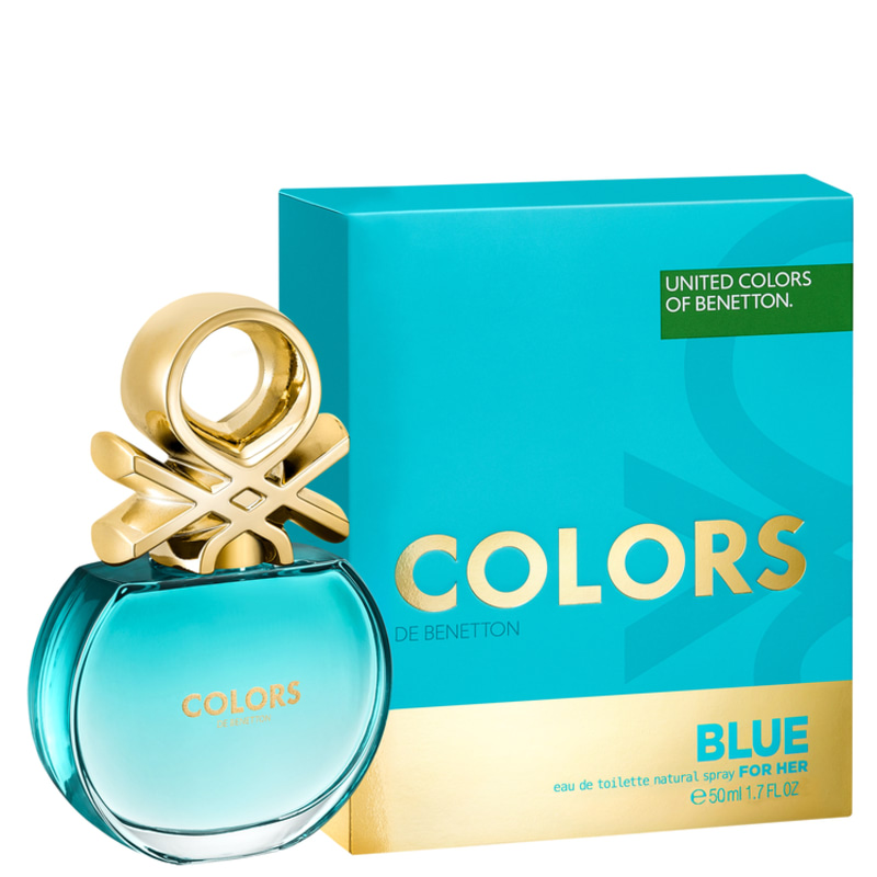 Colors Blue Benetton Eau de Toilette - Perfume Feminino 50ml