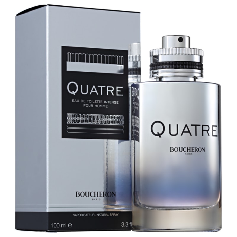 Quatre Intense Boucheron Eau de Toilette - Perfume Masculino 100ml