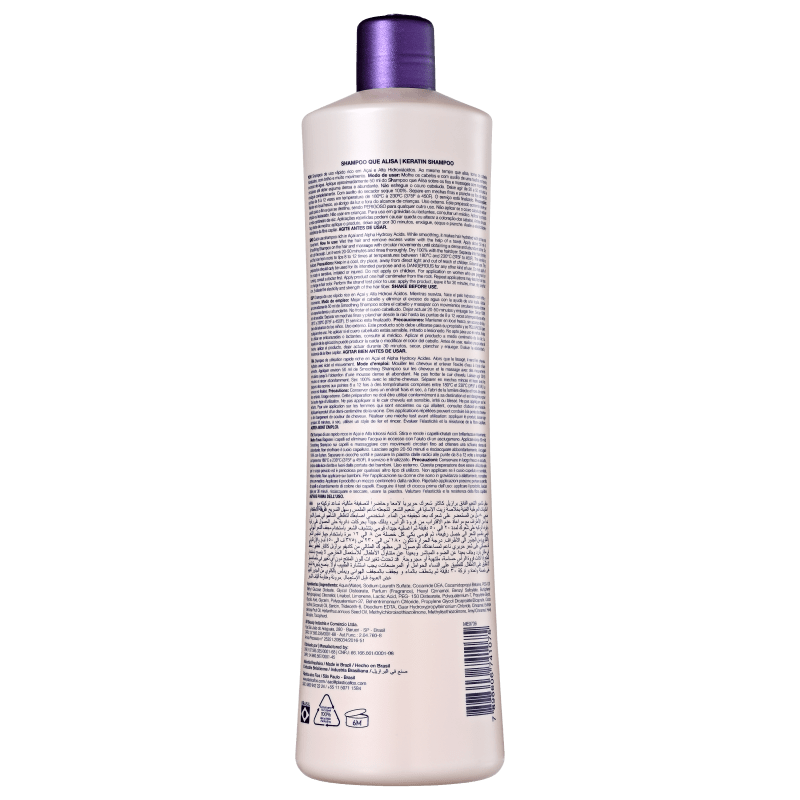 Cadiveu Professional Plástica dos Fios Shampoo que Alisa - Shampoo Alisante 900ml