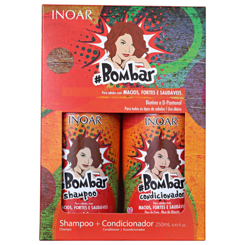 Inoar Bombar Fios Saudáveis Kit (2 Produtos)