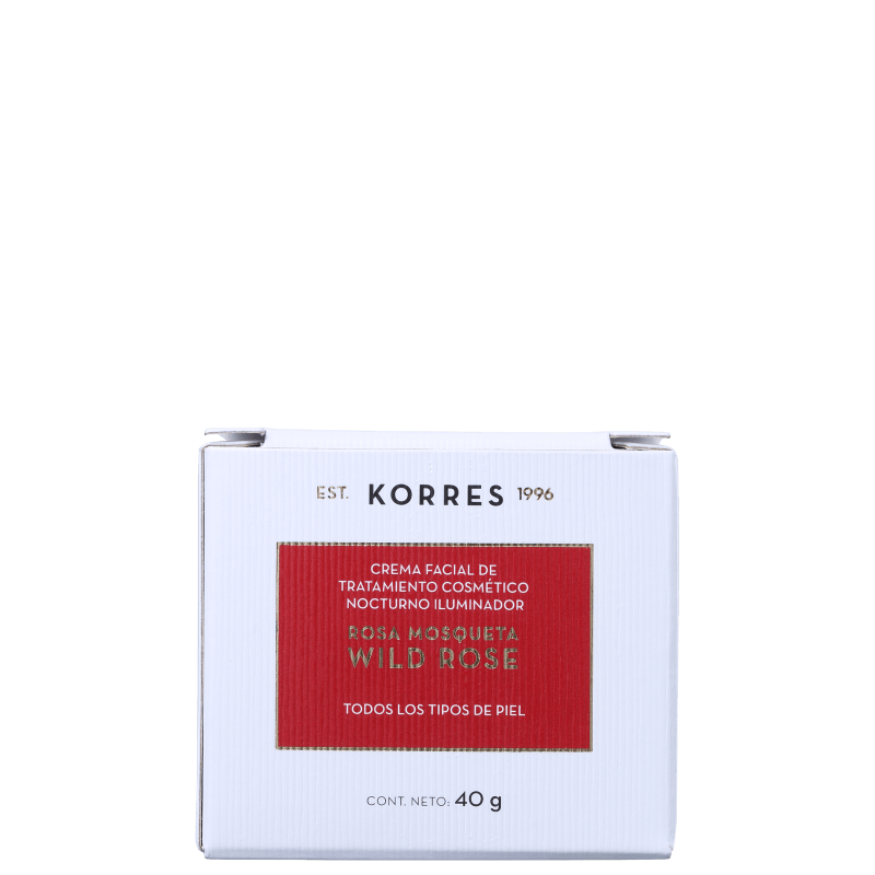 Korres Wild Rose - Creme Anti-Idade Noturno 40g