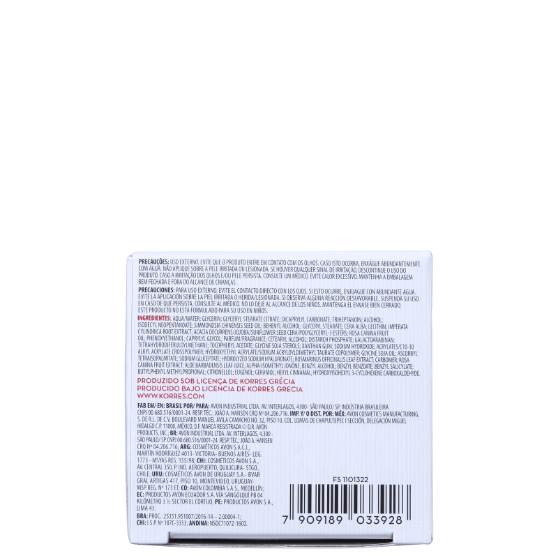 Korres Wild Rose - Creme Anti-Idade Noturno 40g