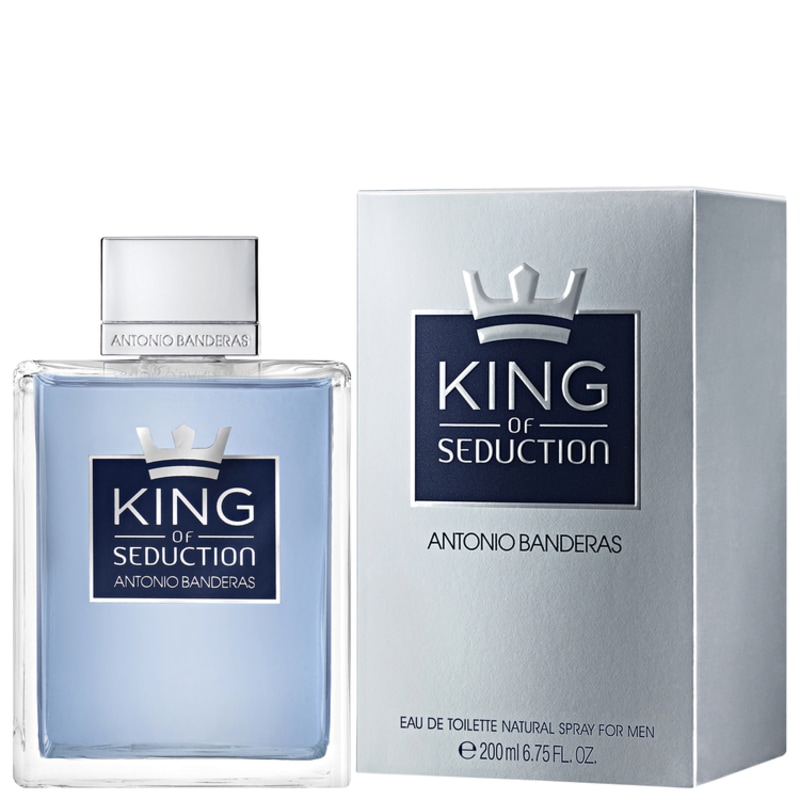 King of Seduction Antonio Banderas Eau de Toilette - Perfume Masculino 200ml