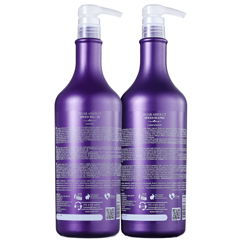 Kit Inoar Absolut Speed Blond (2 Produtos)