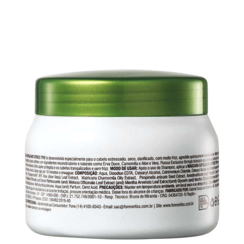 Forever Liss Professional TPM Anti-Stress - Máscara 250g