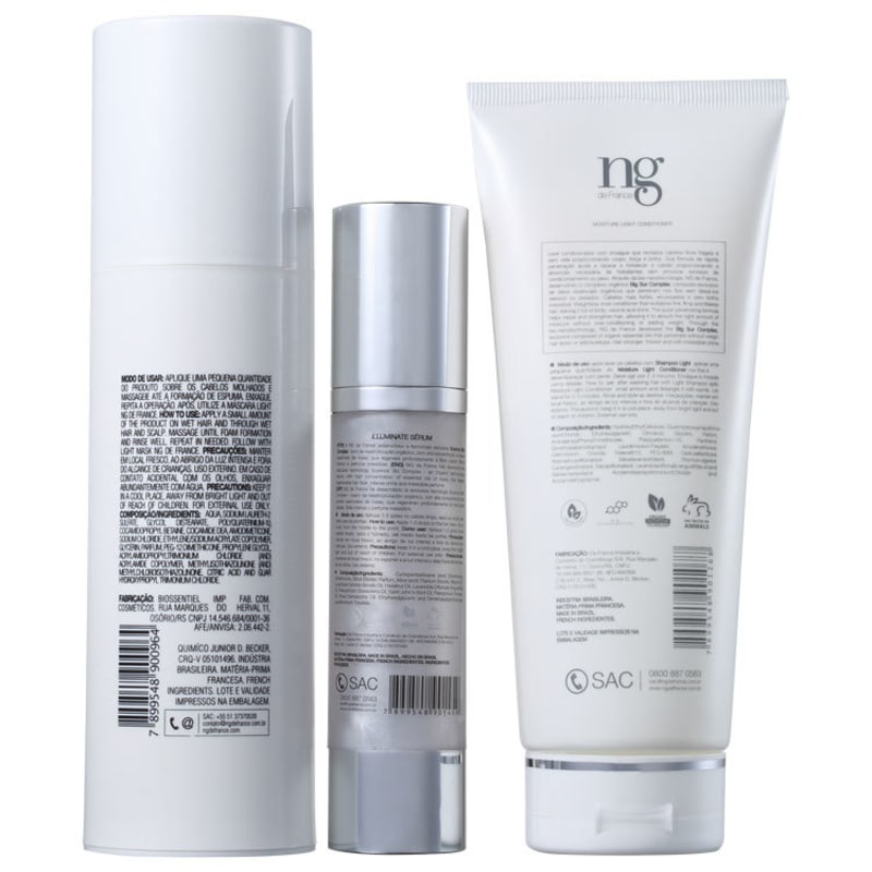 Kit NG de France Box Light (3 Produtos)