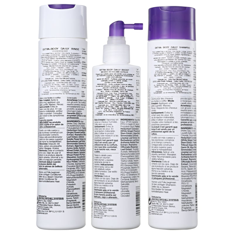 Paul Mitchell Extra-Body Boost Promo Kit (3 Produtos)
