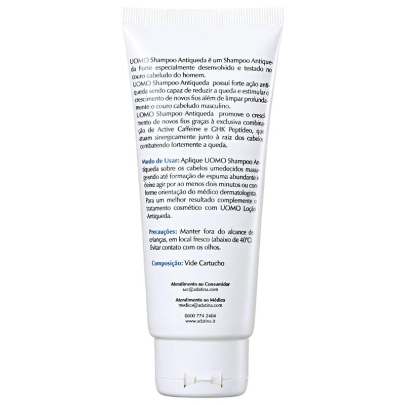 Ada Tina Uomo Antiqueda - Shampoo 100ml