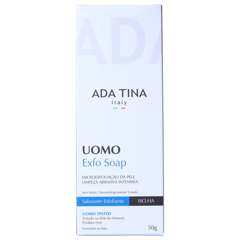 Ada Tina Uomo Exfo Soap - Sabonete Líquido Esfoliante 50g