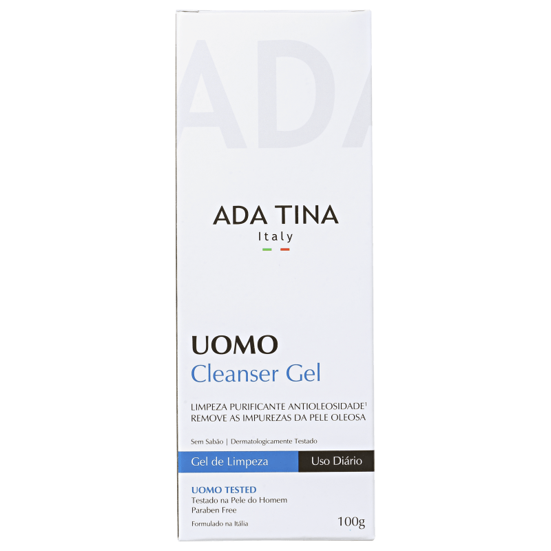 Ada Tina Uomo Cleanser - Gel de Limpeza Facial 100g