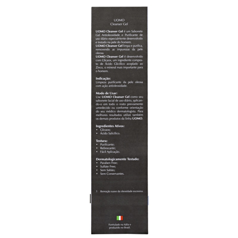 Ada Tina Uomo Cleanser - Gel Facial 100g