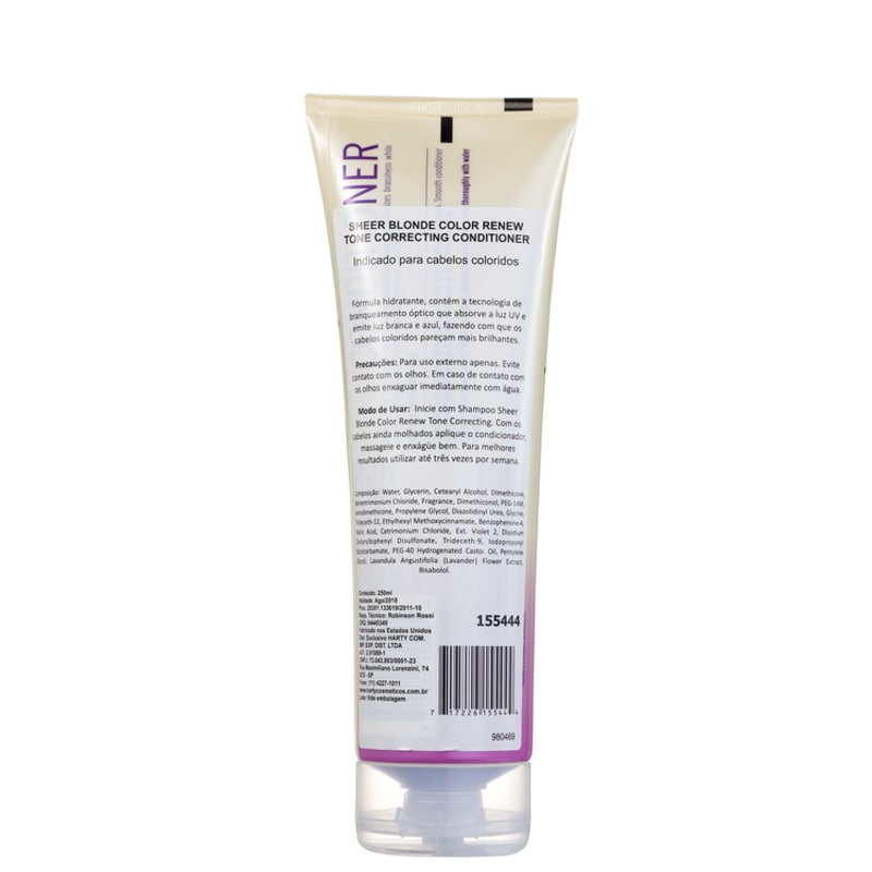 John Frieda Sheer Blonde Color Renew Tone-Correcting Conditioner - Condicionador 250ml