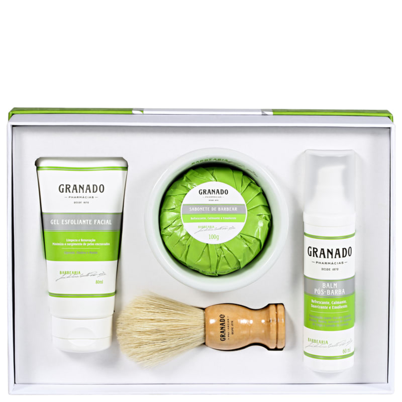 Kit Barba Granado para Barbear (5 Produtos)