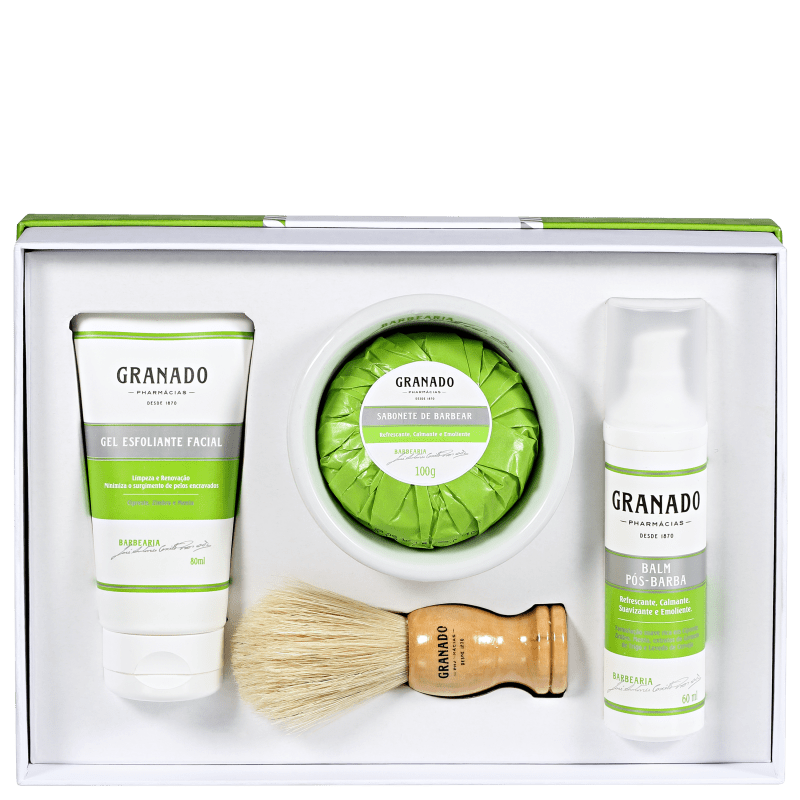 Kit Barba Granado para Barbear (5 Produtos)