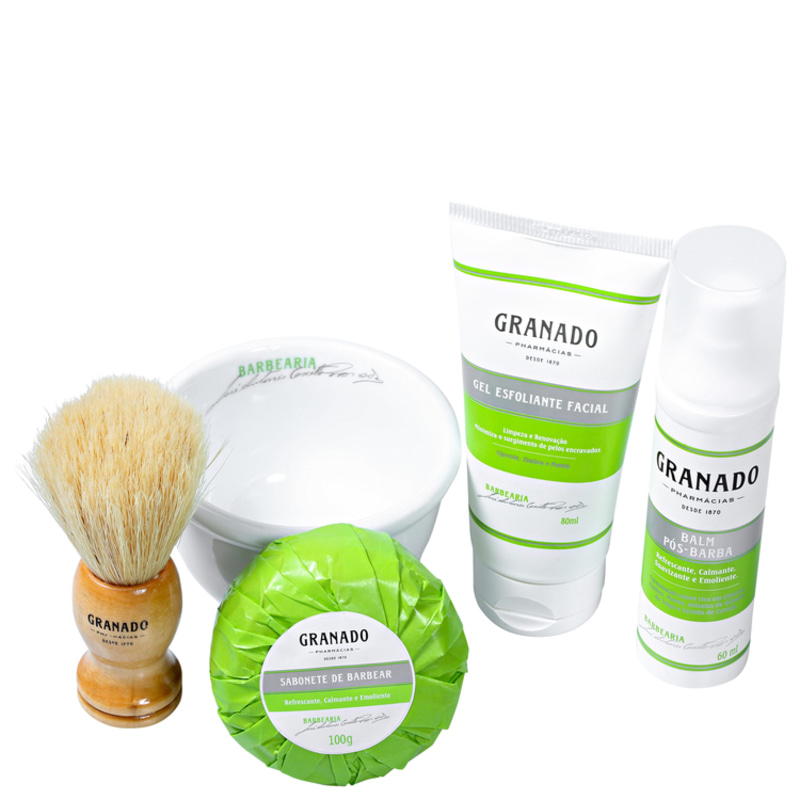 Kit Barba Granado para Barbear (5 Produtos)