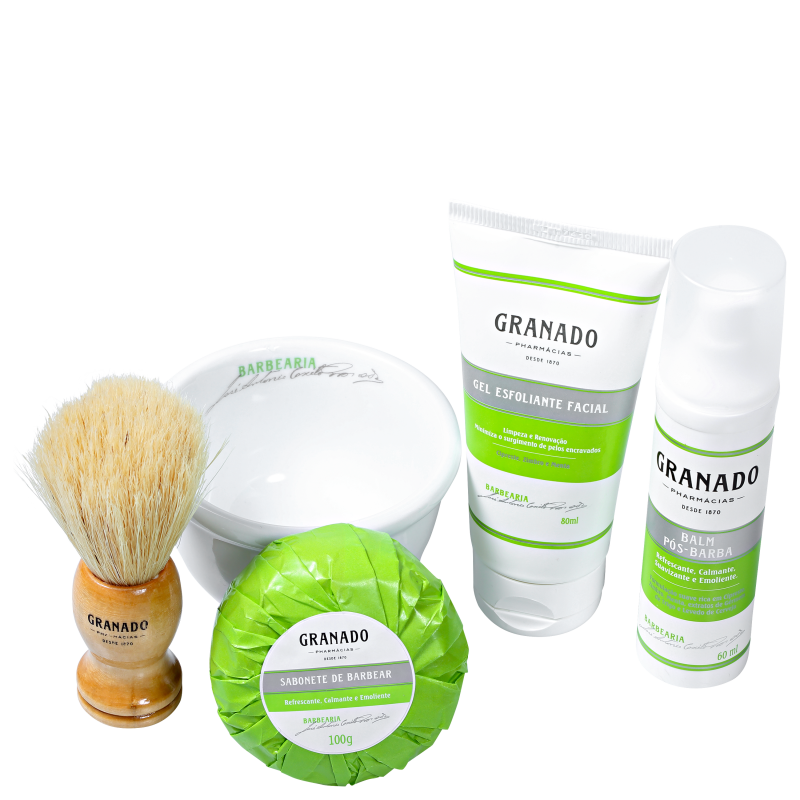 Kit Barba Granado para Barbear (5 Produtos)