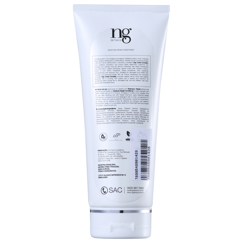 NG de France Repair Moisture Conditioner – Condicionador 200ml