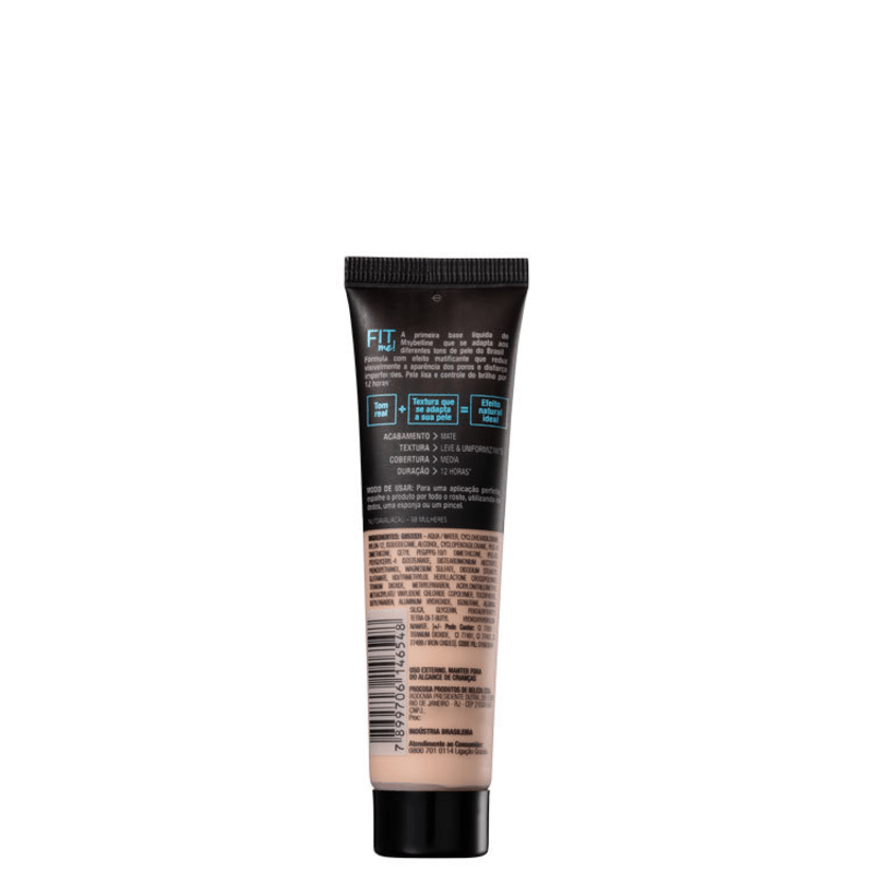 Maybelline Fit Me! Toque Matte + Fresh 090 - Base Líquida 35ml