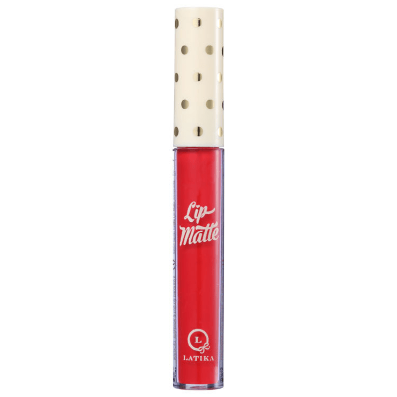 Latika Lip Vermelho Nº24 - Batom Líquido Matte 4ml