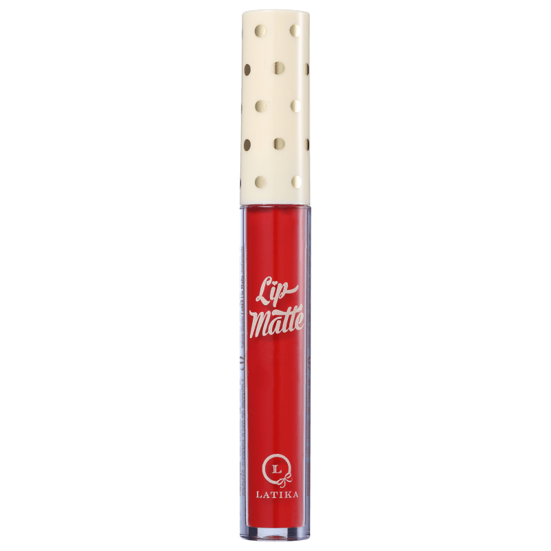 Latika Lip Vermelho Nº25 - Batom Líquido Matte 4ml