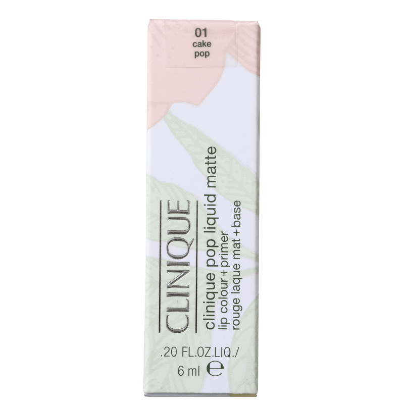 Clinique Pop Liquid Matte Lip Colour + Primer Cake Pop - Batom Líquido Matte 3,9ml