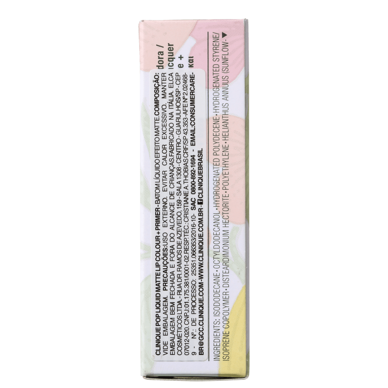 Clinique Pop Liquid Matte Lip Colour + Primer Cake Pop - Batom Líquido Matte 3,9ml