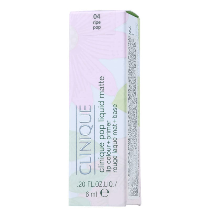 Clinique Pop Liquid Matte Lip Colour + Primer Ripe Pop - Batom Líquido Matte 3,9ml