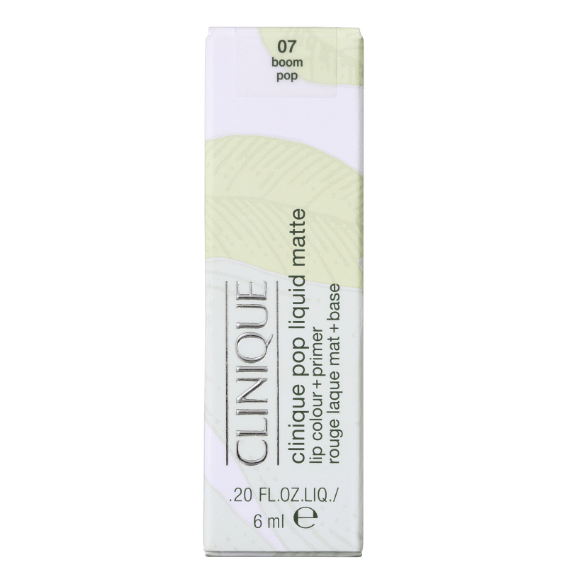 Clinique Pop Liquid Matte Lip Colour + Primer Boom Pop - Batom Líquido Matte 3,9ml
