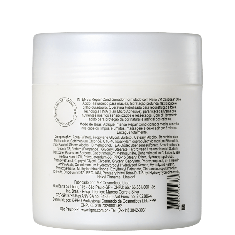 K.Pro Intense Repair - Condicionador 500g
