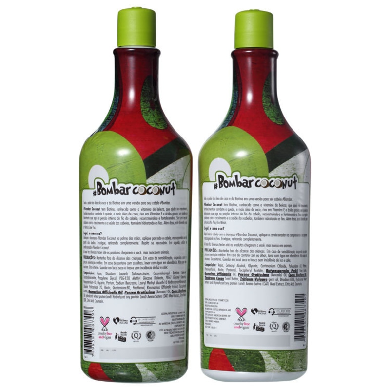 Inoar #Bombar Coconut Litro Kit (2 Produtos)