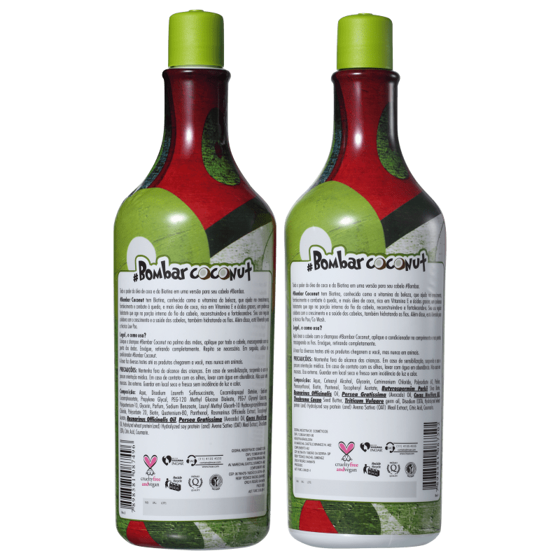 Inoar #Bombar Coconut Litro Kit (2 Produtos)