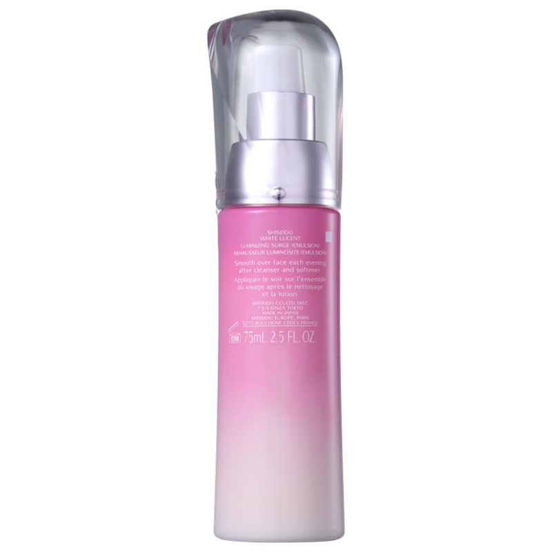 Shiseido White Lucent Luminizing Surge - Emulsão de Luminosidade 75ml