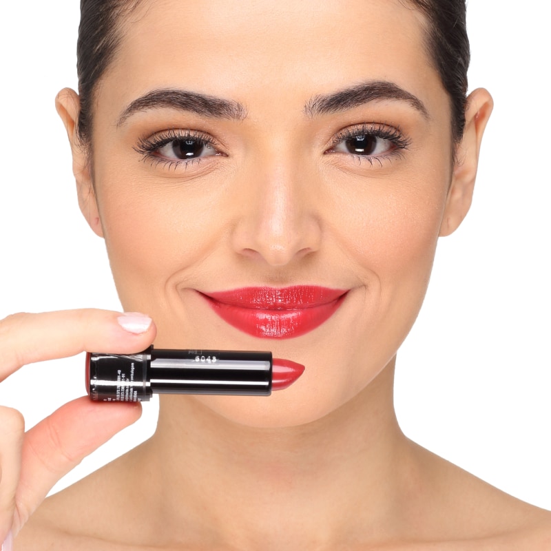 Shiseido Rouge Rouge RD308 Toffee Apple Vermelho - Batom Cremoso 4g