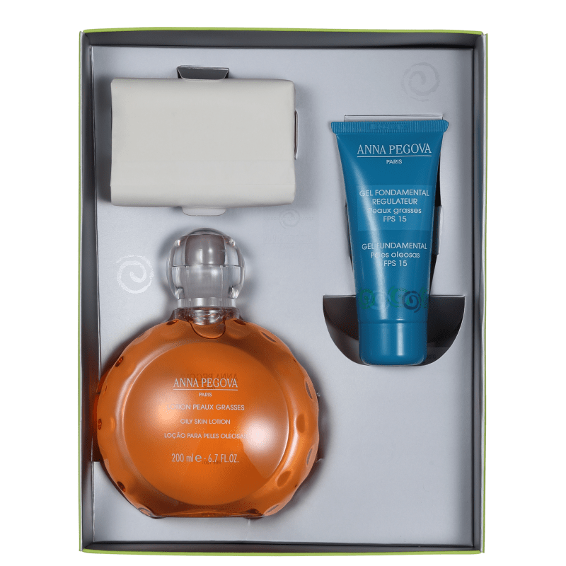 Kit Anna Pegova LTH Oil Control Para Peles Oleosas (3 Produtos)
