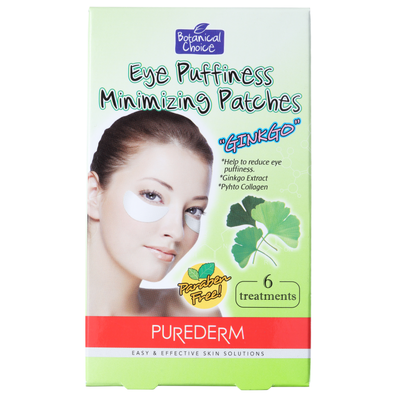 Purederm Ginko - Adesivo Redutor de Inchaço para os Olhos (6 unidades)