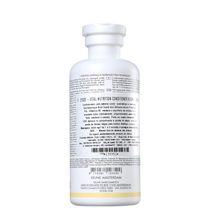Keune Care Vital Nutrition - Condicionador 250ml