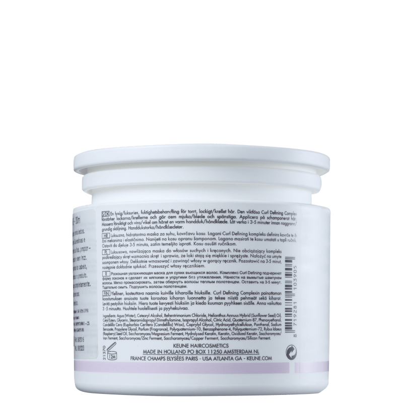 Keune Care Curl Control Mask - Máscara 200ml