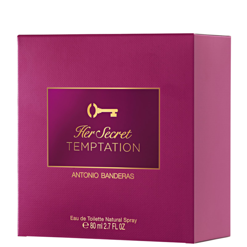 Her Secret Temptation Antonio Banderas Eau de Toilette - Perfume Feminino 80ml