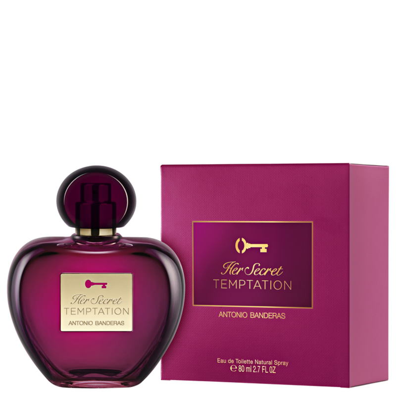 Her Secret Temptation Antonio Banderas Eau de Toilette - Perfume Feminino 80ml