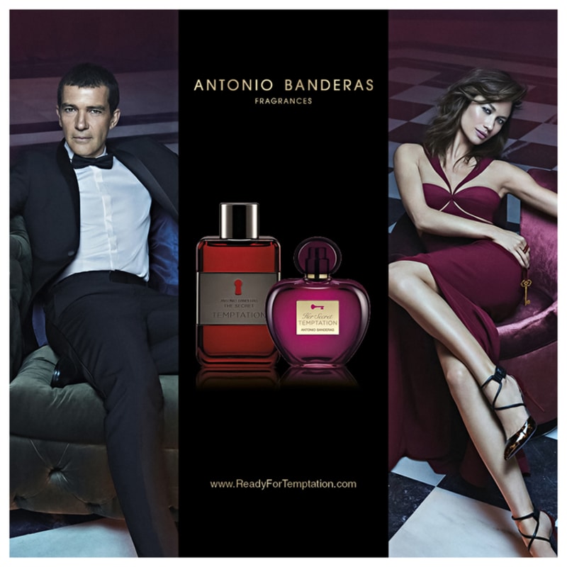 Her Secret Temptation Antonio Banderas Eau de Toilette - Perfume Feminino 80ml